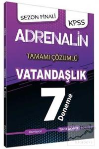 2021 KPSS Adrenalin Vatandaşlık Tamamı Çözümlü Soru Bankası