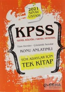 2021 KPSS Genel Kültür Genel Yetenek Konu Anlatımlı Tek Kitap