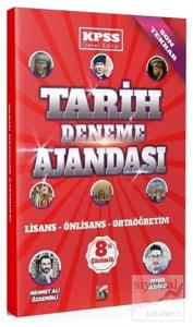 2021 KPSS Tarih Deneme Ajandası