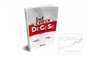2022 Last Check DEGESE Sınav Öncesi Son Kontrol