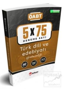 2022 ÖABT Türk Dili ve Edebiyatı Öğretmenliği 5x75 Deneme Tamamı PDF Çözümlü