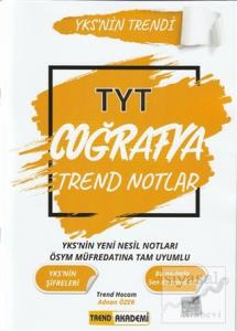 2021 TYT Coğrafya Trend Notlar 2021 TYT Coğrafya Trend Notlar