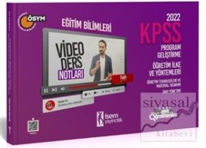 KPSS Eğitim Bilimleri Program Geliştirme - Öğretim İlke ve Yöntemleri Video Ders Notu