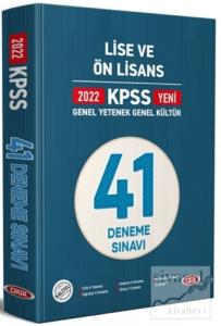 2022 KPSS Genel Yetenek Genel Kültür Lise ve Ön Lisans 41 Deneme Sınavı