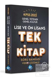 KPSS Lise Ön Lisans Genel Yetenek Genel Kültür Tek Kitap Soru Bankası