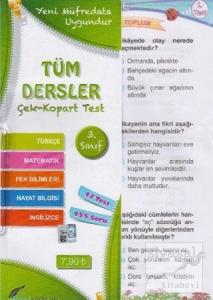 3.Sınıf Tüm Dersler Çek Kopart Yaprak Test 3.Sınıf Tüm Dersler Çek Kopart Yaprak Test