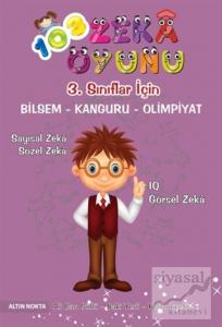 3. Sınıflar İçin 103 Zeka Oyunu Bilsem - Kanguru - Olimpiyat Kitabı