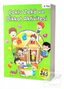 4 Yaş Çoklu Zeka ve Dikkat Aktivitesi - Yeşil Kitap