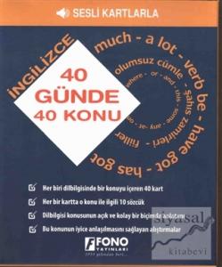 40 Günde 40 İngilizce Konu - Sesli Kartlarla