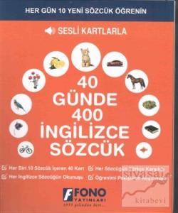 40 Günde 400 İngilizce Sözcük - Sesli Kartlarla