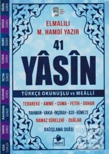 41 Yasin Çanta Boy Türkçe Okunuşlu ve Mealli (Kod 39)