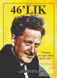 46'lık Fikir Sanat Edebiyat ve Psikoloji Dergisi Sayı: 10 Haziran - Temmuz 2020