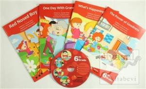 6. Sınıf İngilizce Hikaye Seti (4 Kitap + 1 CD)