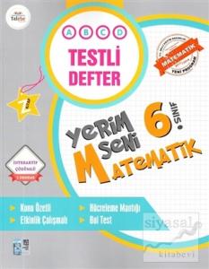 6.Sınıf Yerim Seni Matematik Testli Defter