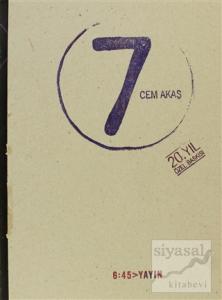 7 - 20.Yıl Özel Baskı (Ciltli)