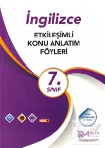 7. Sınıf İngilizce Etkileşimli Konu Anlatım Föyleri