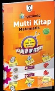 7.Sınıf Matematik Çözümlü Multi Kitap (Ciltli)