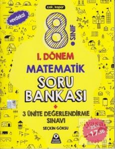 8. Sınıf 1. Dönem Matematik Soru Bankası 3 Ünite Değerlendirme Sınavı