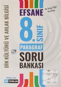 8. Sınıf Efsane Din Kültürü ve Ahlak Bilgisi Paragraf Soru Bankası