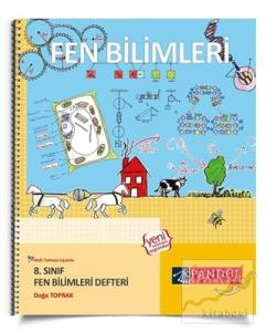 8. Sınıf Fen Bilimleri Defteri