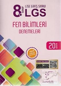 8. Sınıf LGS Fen Bilimleri Denemeleri 20 Deneme