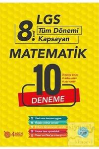 8. Sınıf LGS Matematik 10 Deneme