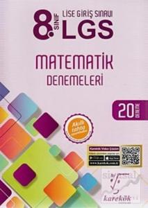 8. Sınıf LGS Matematik Denemeleri 20 Deneme