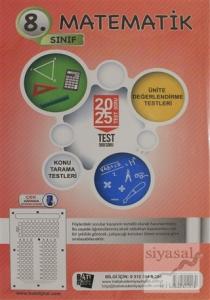 8. Sınıf Matematik Ünite Değerlendirme Testleri