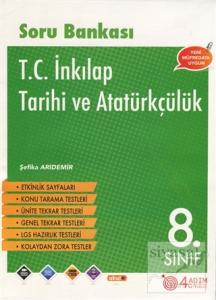 8. Sınıf T.C. İnkılap Tarihi ve Atatürkçülük Soru Bankası