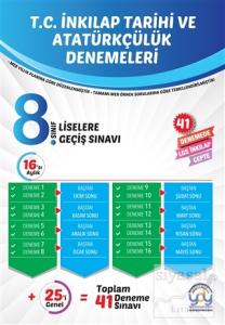 8. Sınıf T.C. LGS İnkılap Tarihi ve Atatürkçülük Denemeleri
