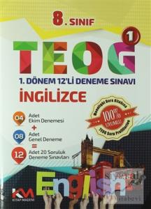 8. Sınıf Teog 1 - İngilizce 1. Dönem 12'li Deneme Sınavı