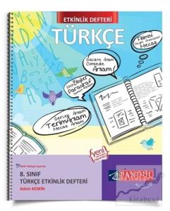 8. Sınıf Türkçe Etkinlik Defteri
