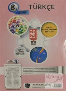 8.Sınıf Türkçe Ünite Değerlendirme Testleri