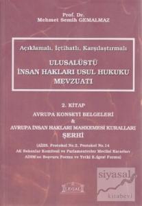 Açıklamalı, İçtihatlı, Karşılaştırmalı Ulusalüstü İnsan Hakları Usul Hukuku Mevzuatı 2. Kitap