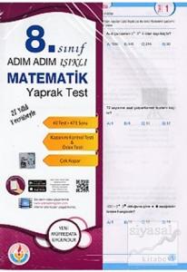 Adım Adım 8. Sınıf Matematik Yaprak Test Adım Adım 8. Sınıf Matematik Yaprak Test
