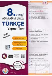 Adım Adım 8. Sınıf Türkçe Yaprak Test Adım Adım 8. Sınıf Türkçe Yaprak Test