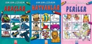 Adım Adım Çiziyorum (3 Kitap Set) Adım Adım Çiziyorum (3 Kitap Set)