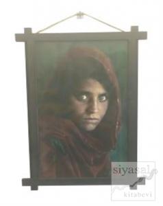 Afganlı Kız Ahşap Tablo Kod - 000005