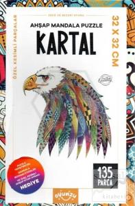 Ahşap Mandala Puzzle Kartal 135 Parça