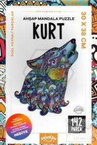 Ahşap Mandala Puzzle Kurt 142 Parça
