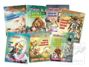 Aktivite Dolu Ezop Masalları Seti-7 Kitap Takım