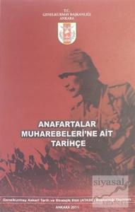 Anafartalar Muharebeleri'ne Ait Tarihçe