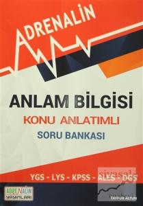 Anlam Bilgisi Konu Anlatımlı Soru Bankası
