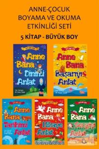 Anne-Çocuk Boyama ve Okuma Etkinliği Seti (5 Kitap Takım)