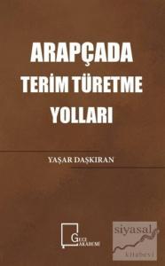 Arapçada Terim Türetme Yolları
