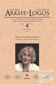 Arkhe - Logos Felsefe Dergisi Sayı: 4 Güz 2017