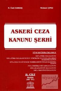 Askeri Ceza Kanunu Şerhi 2. Cilt (Madde 66-91)