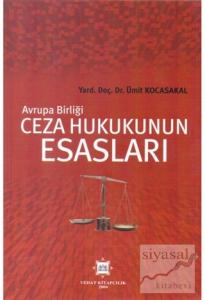 Avrupa Birliği Ceza Hukukunun Esasları