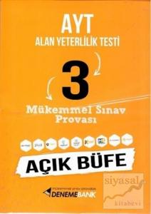 AYT Açık Büfe 3 Mükemmel Sınav Provası