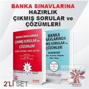 Banka Sınavlarında Çıkmış Sorular ve Çözümleri (2 Kitap Takım)